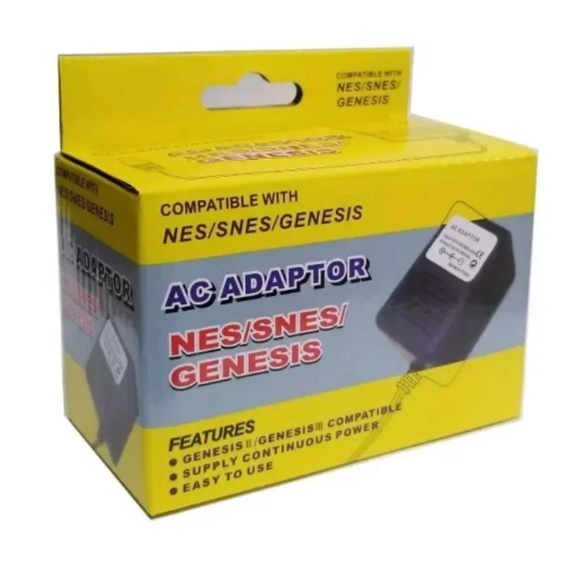 3 In 1 For Nintend SNES Sega Console Plug AC Power Supply Adapter Charger Cable For Nintend Switch