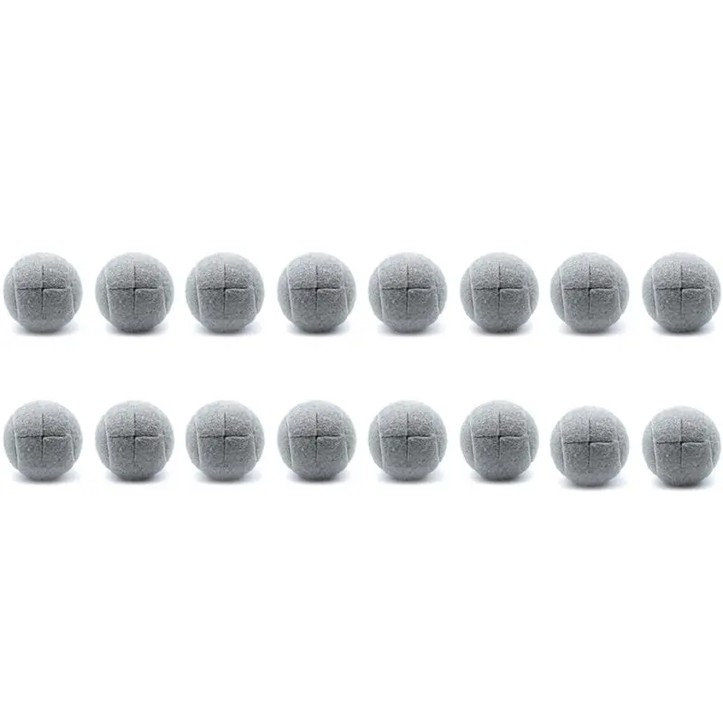 

AEF6-16 PCS Precut Walker Tennis Ball For Furniture Legs And Floor Protection, Heavy Duty Long Lasting Felt Pad Covering,Grey