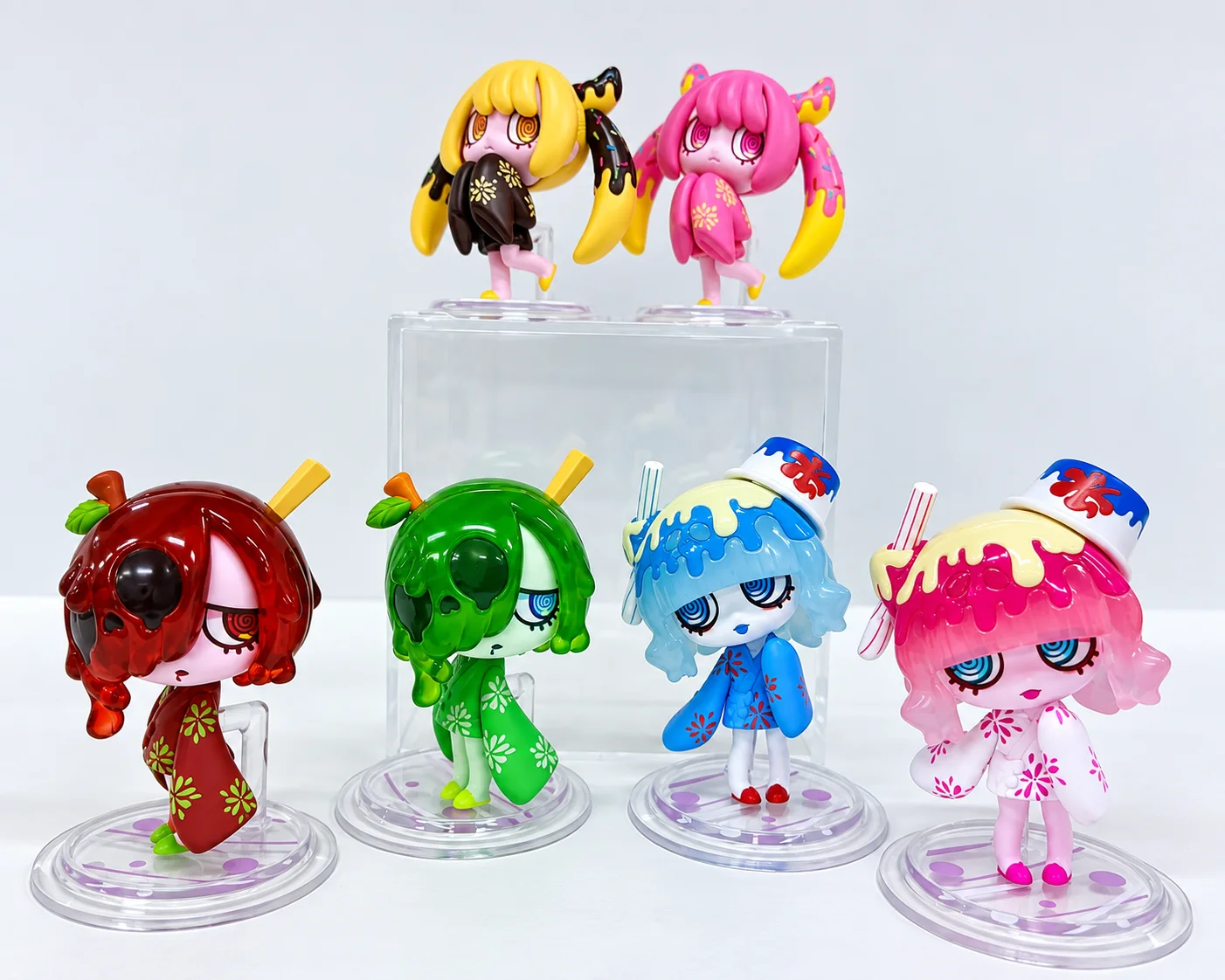 Original Kawaii VIRUSWEETS Figuren-Sammlung, Sommerfest, Frucht-Schokoladen-Dessert, Desktop-Ornament, Geschenke, Gasha – Detail 7