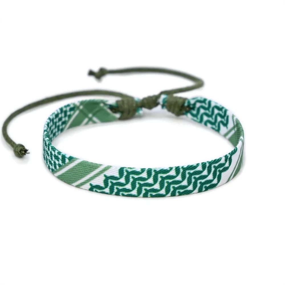 1/4/12 Teile/los Arabisch Ethnischen Stil Hand Gewebt Armband Einstellbare Spitze Up Neutral Strand Surfen Freundschaft Party Zubehör geschenk