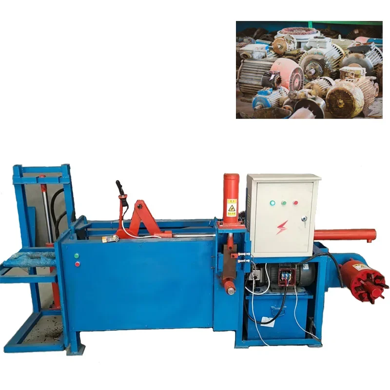 Factory Direct Electric Motors Disassembly Tools Motor Stator Recycling Scrap Copper Winding Separation Machine