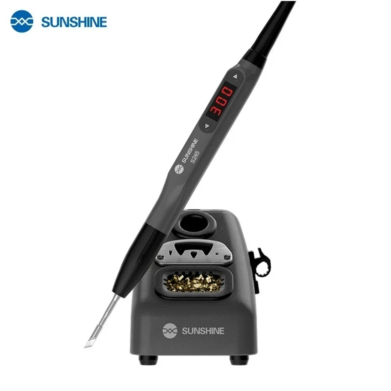 SUNSHINE Smart Portable Soldering Iron for Mobile Phone Repair, Welding Tools, Universal C245 Series Soldering Iron Tips, S245