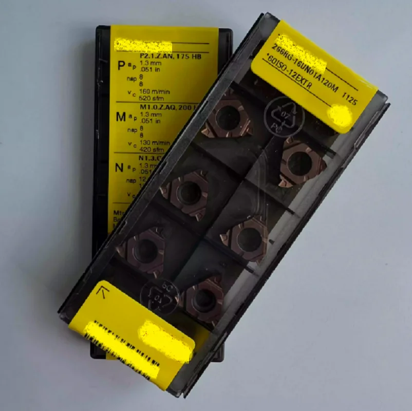 

CNC insert T266RG-16UN01A120M 1125 carbide cutting insert in stock 266RG-16UN01A120M 1135