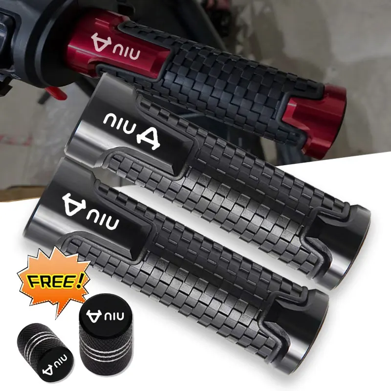 

For NIU M1 M+ N1S NGT N1 U1 U+ US U+a U+b UQI 7/8 "Motorcycle Accessories Non Slip Handlebar Grip handle bar Motorbike grips