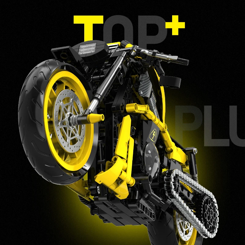 500 + قطعة مدينة سوبر سباق الدراجات النارية التقنية لتقوم بها بنفسك اللبنات دراجة نارية نموذج مجموعة ألعاب إبداعية هدايا للبنين الكبار الاطفال