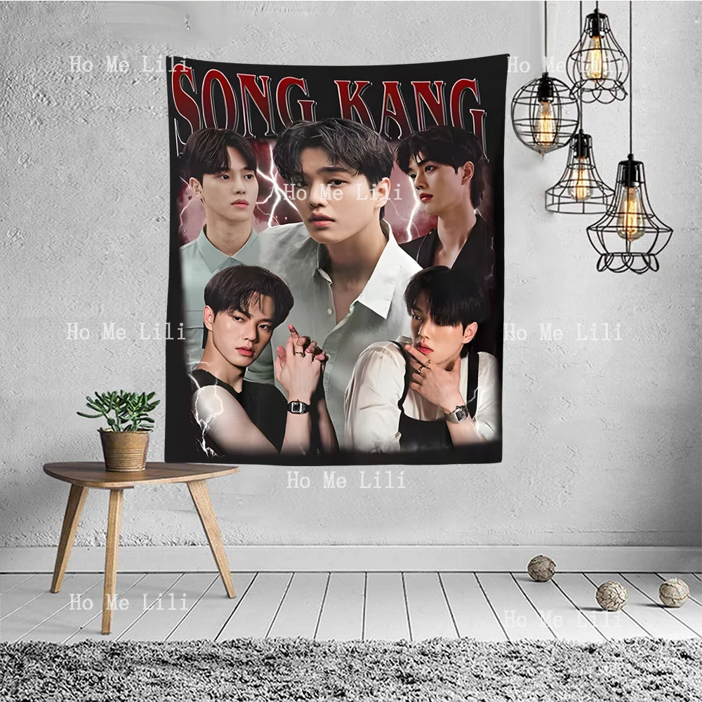 Limited Song Kang Kdrama Korean Pop Vintage Bedroom Livingroom Modern Design Tapestries