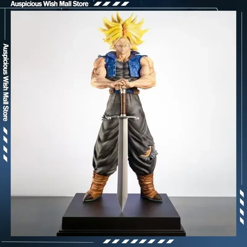 Neue Dragon Ball Z 53cm Trunks Figur, Futur Trunks Super Saiyan Actionfigur, Sammlermodell J