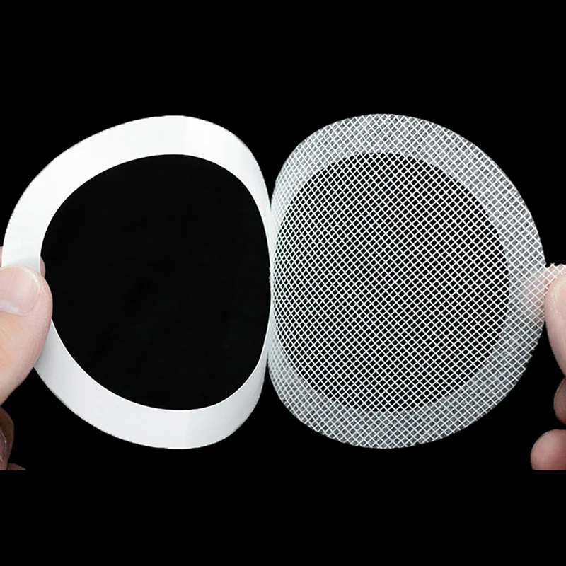 10PCS Disposable Shower Drains Hair Catcher Mesh Sticker Bathroom Bathing Shower