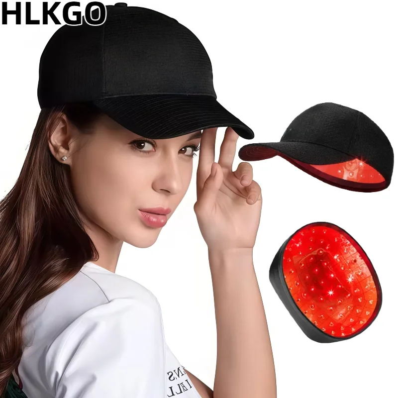 

Бейсбольная кепка с красным светом 650 нм, лазерная кепка для роста волос Lllt, шапка для терапии красным светом, лазерная кепка для роста волос, лазерная кепка для домашнего использования, восстановление волос