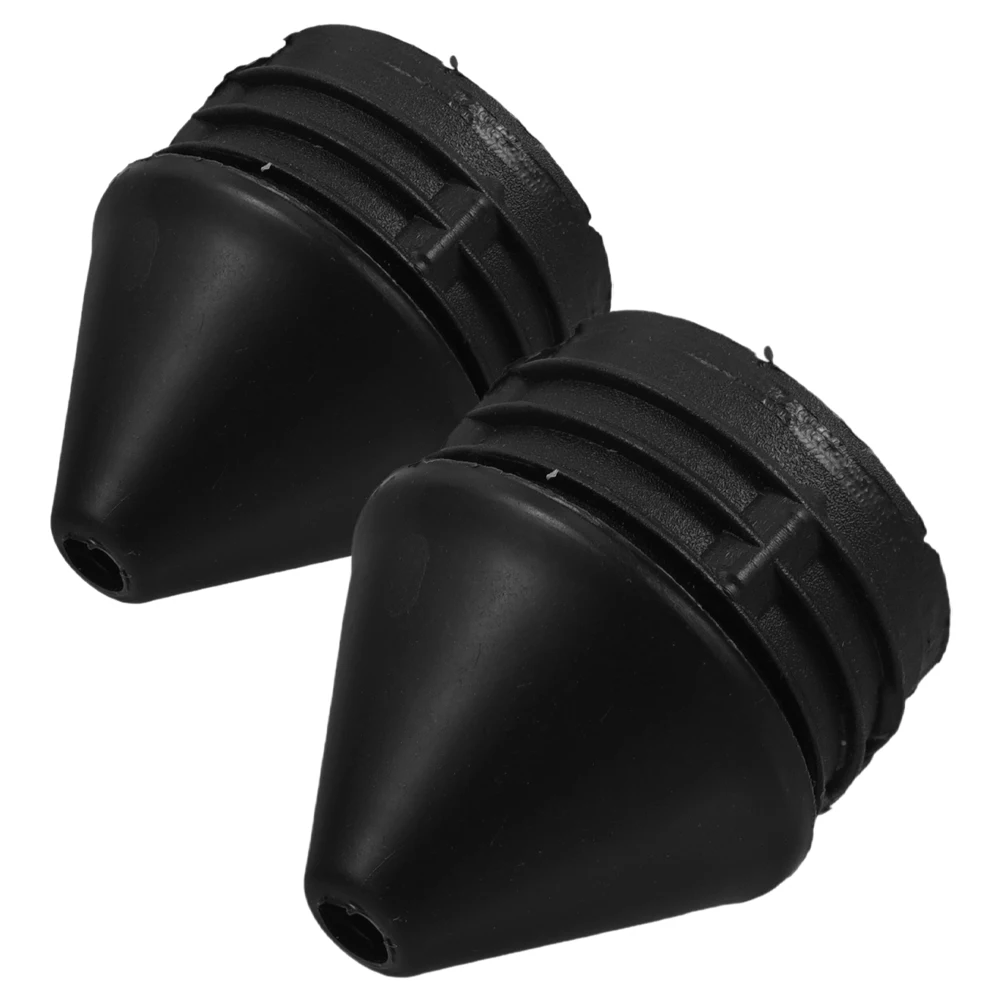 

2pcs Patio Replacement Parts Durable Plastic End Caps Easy Install For Outdoor Repair Long-Lasting Reusable Tip Caps Umbrella