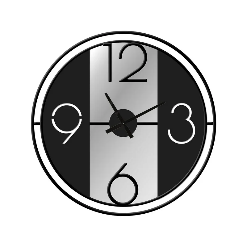 &c 60cm Large Modern Creative Iron Art Simple Design Bedroom Wall Hanging Clock Decoration Watch Wholesale Dropshipping DDP
