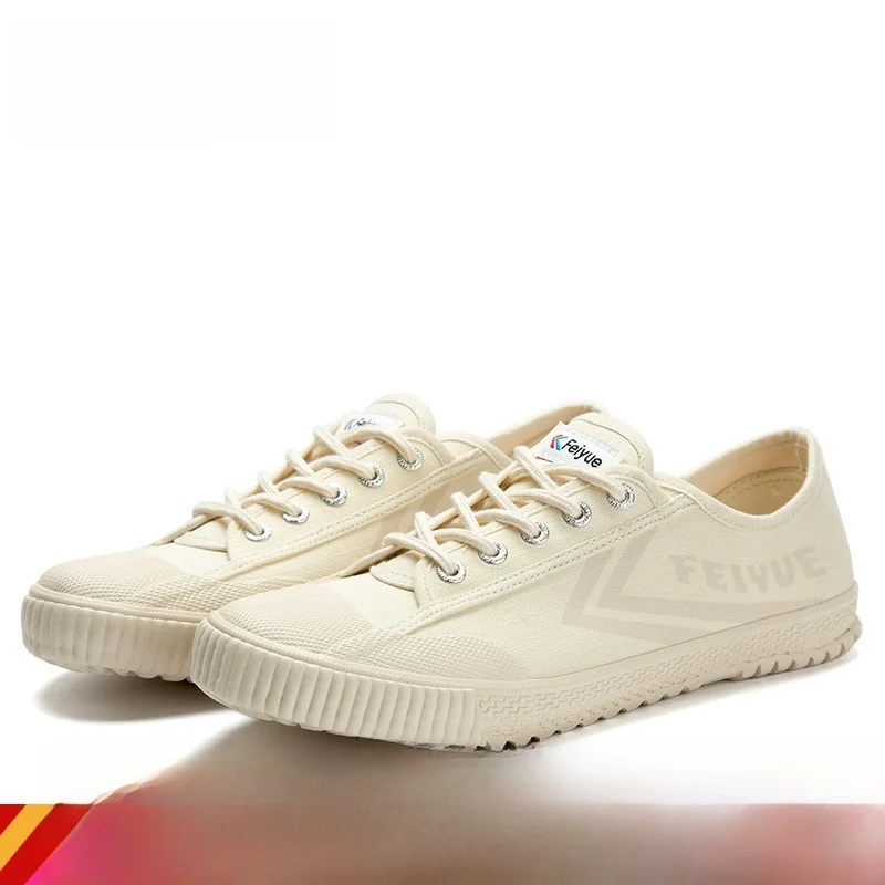 

Feiyue Official Store Low-Top Canvas Casual oes for Women And Men Couples oe Comfortable Breathable Spor Sle