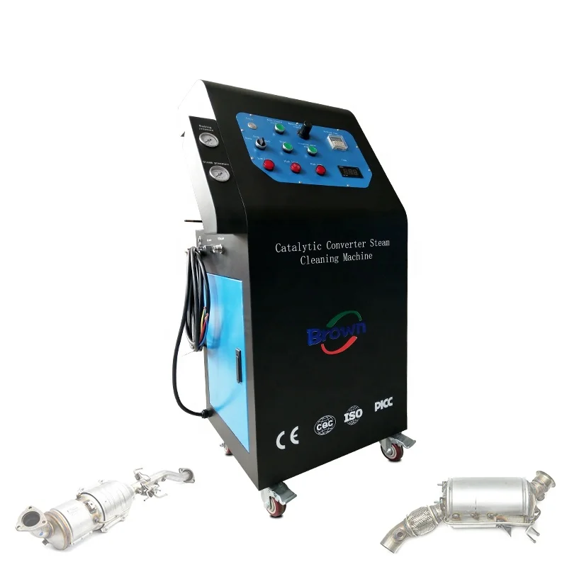 High Temperature Catalytic Converter Carbon Cleaning Machine DPF Steam Cleaner Equipment For Vehicle Maintenance Workshop