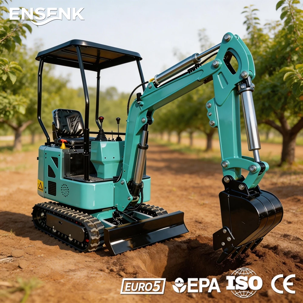 

Мини-экскаватор 1,8 тонны, строительная техника для сельского хозяйства, быстрая доставка по Европе