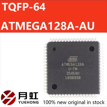 1 adet ATMEGA128A-AU yeni orijinal ATMEGA128A-AU TQFP-64 8-bit mikrodenetleyici çip AVR SMT MCU