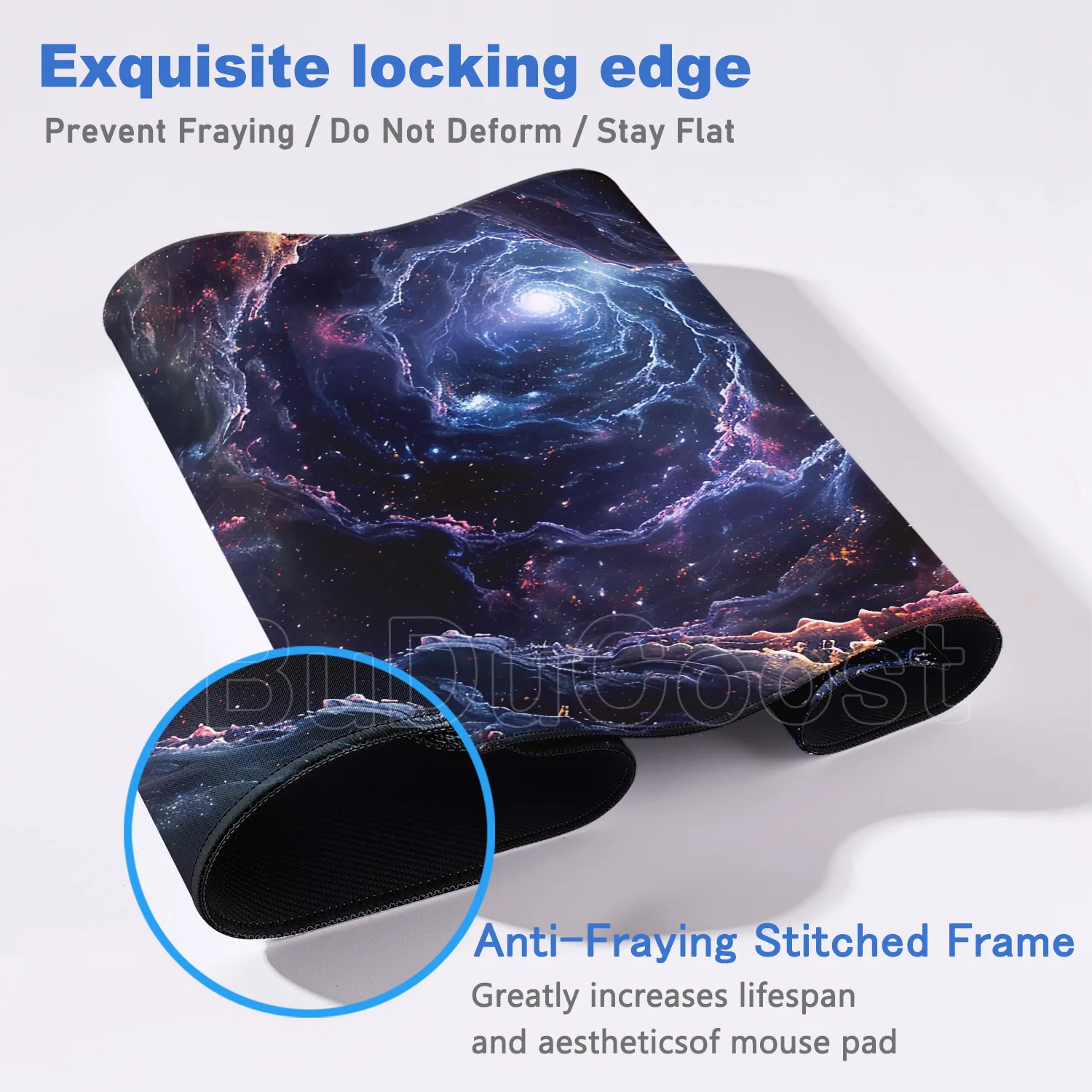 Starry Galaxy Mouse Pad HD Printing Large Computer Office Game Table Mats Rubber Anti-slip Gamer Keyboard Mousepad Long Desk Mat