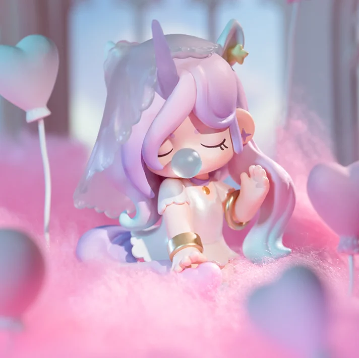 

Nanqian Fantasy Blowing Bubble Girl Wants Museum Series слепая коробка загадочная коробка трендовая фигурка подарок на день рождения и праздник