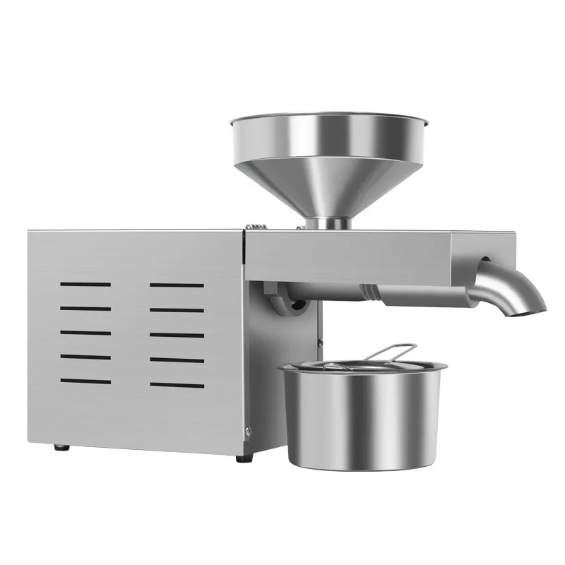 DEAROK-R3 Household Oil Press Stainless Steel Oil Press 820W Small Stainless Steel Oil Pressers 110V/220V