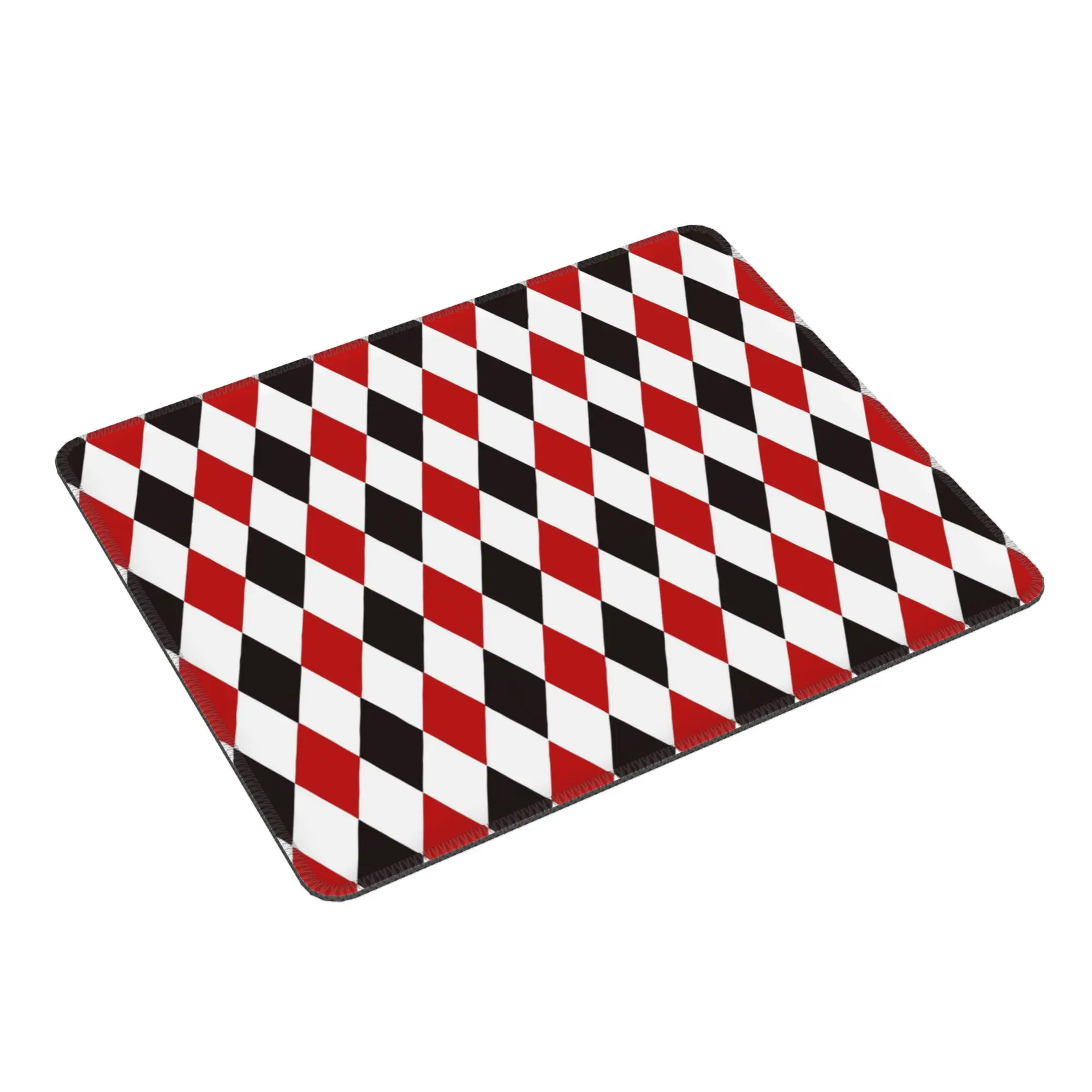 Harlequin Plaid playing cards diamond Mouse Pad Computer Keyboard Mouse Mat Gamer Laptop Desk Mat Office Accessories Table Mats