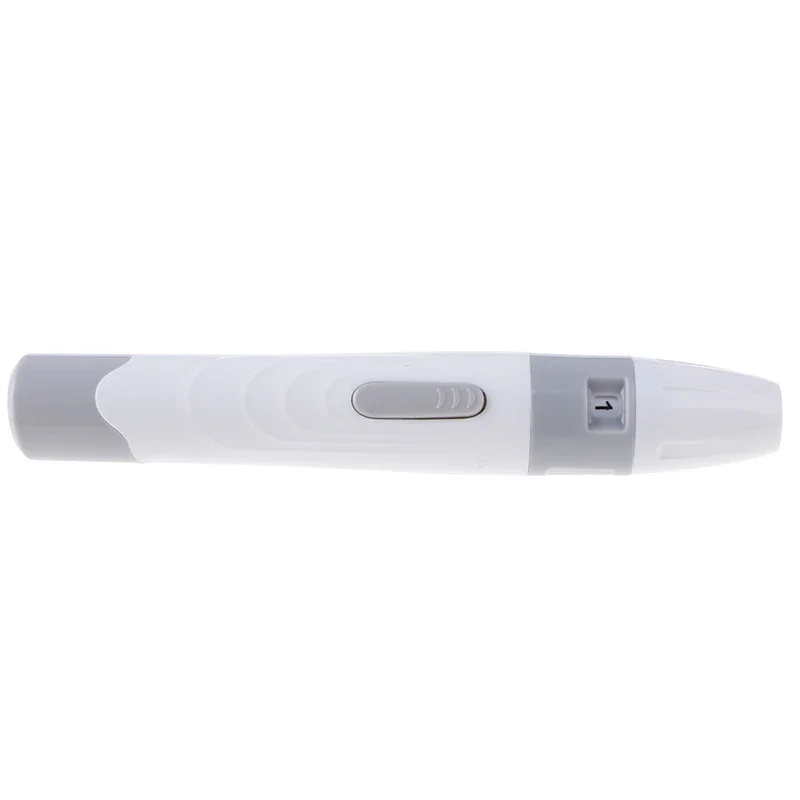 Lancet Pen Lancing Device For Diabetics Blood Collect, 5 Adjustable Depth Blood Sampling Device For Glucose Monitoring