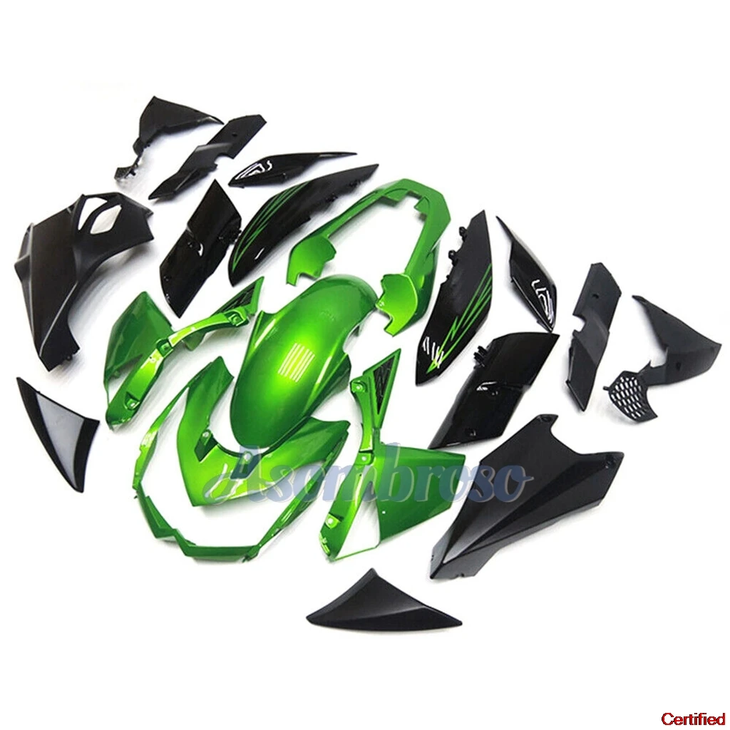 Street Motorcycle Complete Fairing kit For Z1000 2010 2011 2012 2013 2014 Parts Body Change Green Fairings set