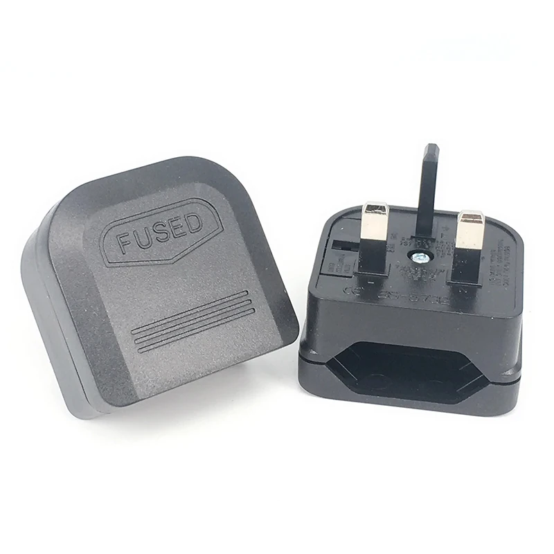 

EU To UK SG Travel Adapter Type G Plug Adapter With Fuse European Euro To British Singapore Power Adapter AC Power Cord Outlet