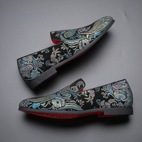 Le Fu Shoes Men's 2025 Four Seasons New Style One Step Soft soled Lazy Shoes Men's Versatile Business and Leisure