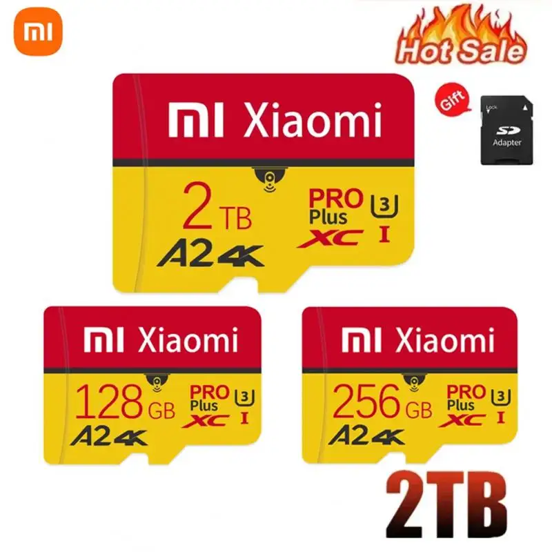 Xiaomi-tarjeta de memoria SD Mini TF para teléfono, 2TB, 1TB, 512GB, 256GB, 128GB, 64GB, tarjeta Flash V30