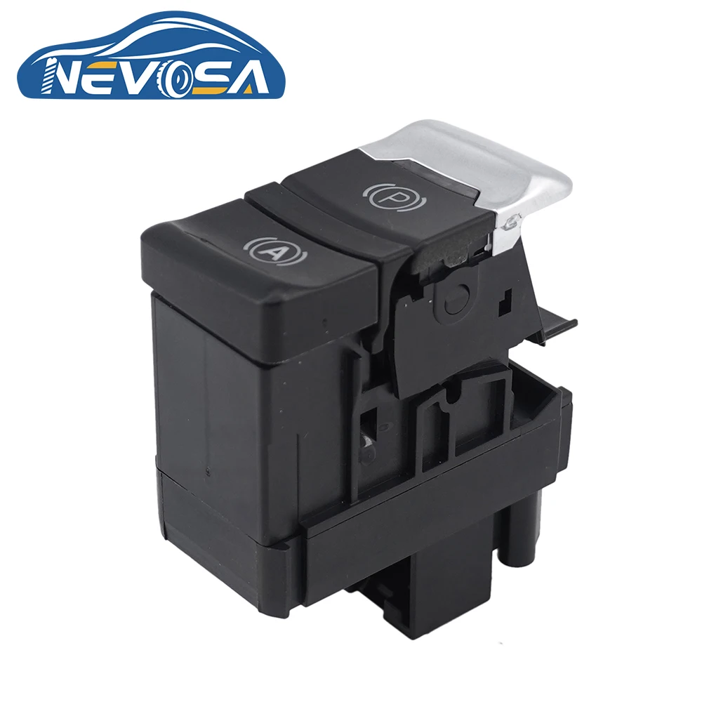 NEVOSA 8K1927225C For Audi A4 S4 B8 Q5 Quattro 2008 09 2015 Auto Car Hold Parking Hand Brake Control Switch Single Button 12Pins