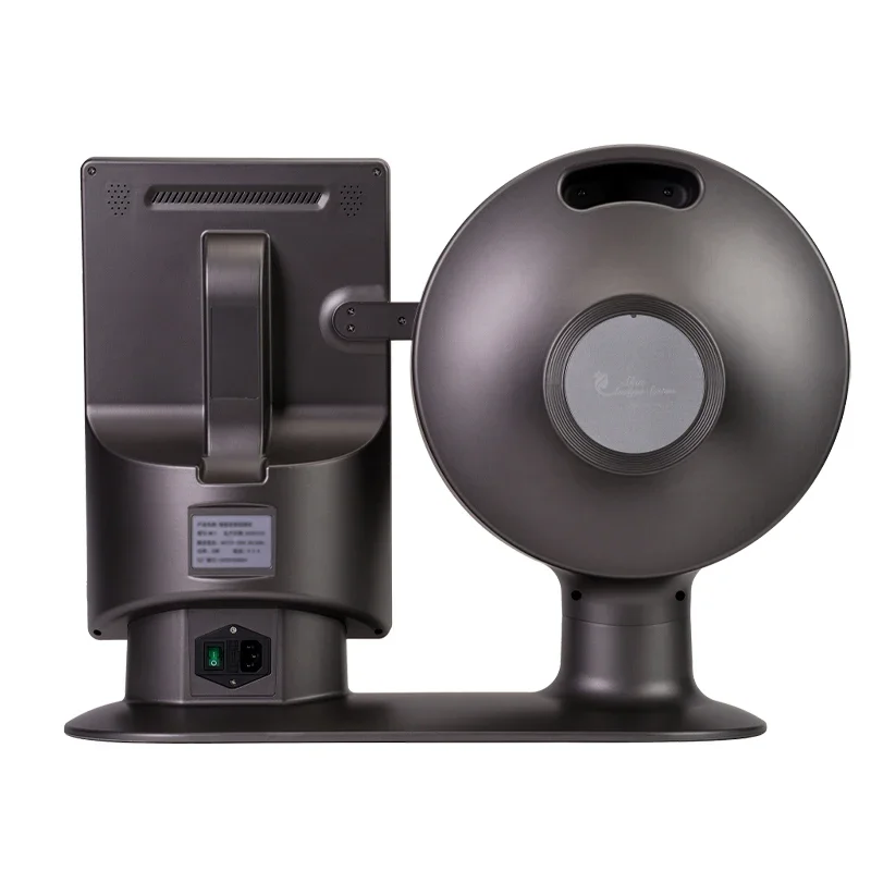 أحدث محلل الجلد ماسح الوجه AI آلة اختبار الوجه ثلاثية الأبعاد Visia آلة تحليل الجلد 17 لغة للاستخدام المنزلي في الصالون #3