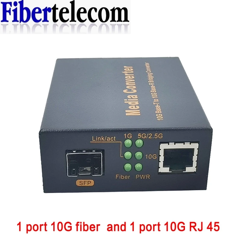 10G switch SFP+ to SFP+ 10g Media Converter Switch Ethernet Switch Gigabit 10gb Switch Fiber Optic Long Distance