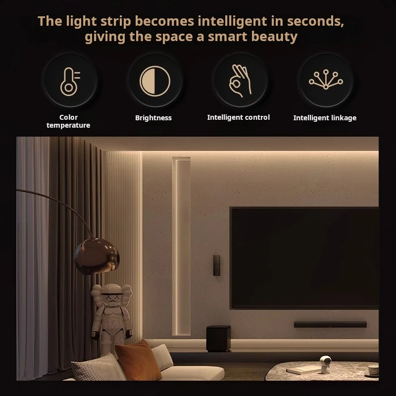 Sterownik Aqara Smart Light Strip Driver T1 ZigBee do taśm LED, ściemnianie, regulacja temperatury barwowej, ściemnianie całego domu — zdjęcie produktu 4