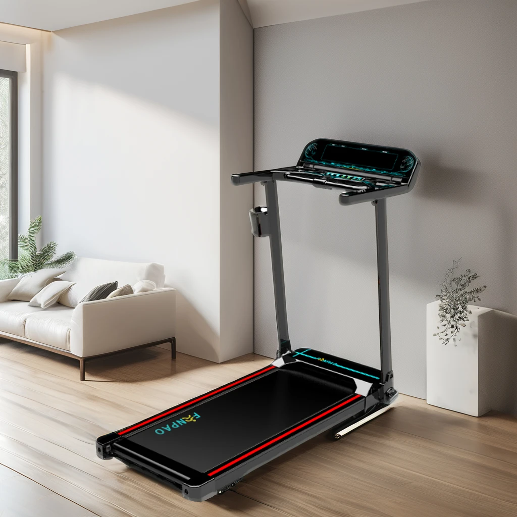 

ZJW STLF High Quality 2024 FANPAO Folding Portable Treadmill Home Gym Fitness Equipment Treadmill Electric Foldable Fitness Walk