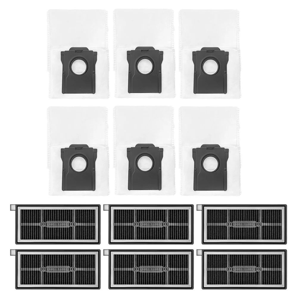 

Сменный фильтр и мешок для сбора пыли для робота-пылесоса Dreame Mova S70, для глубокой очистки, комплект для домашнего использования.