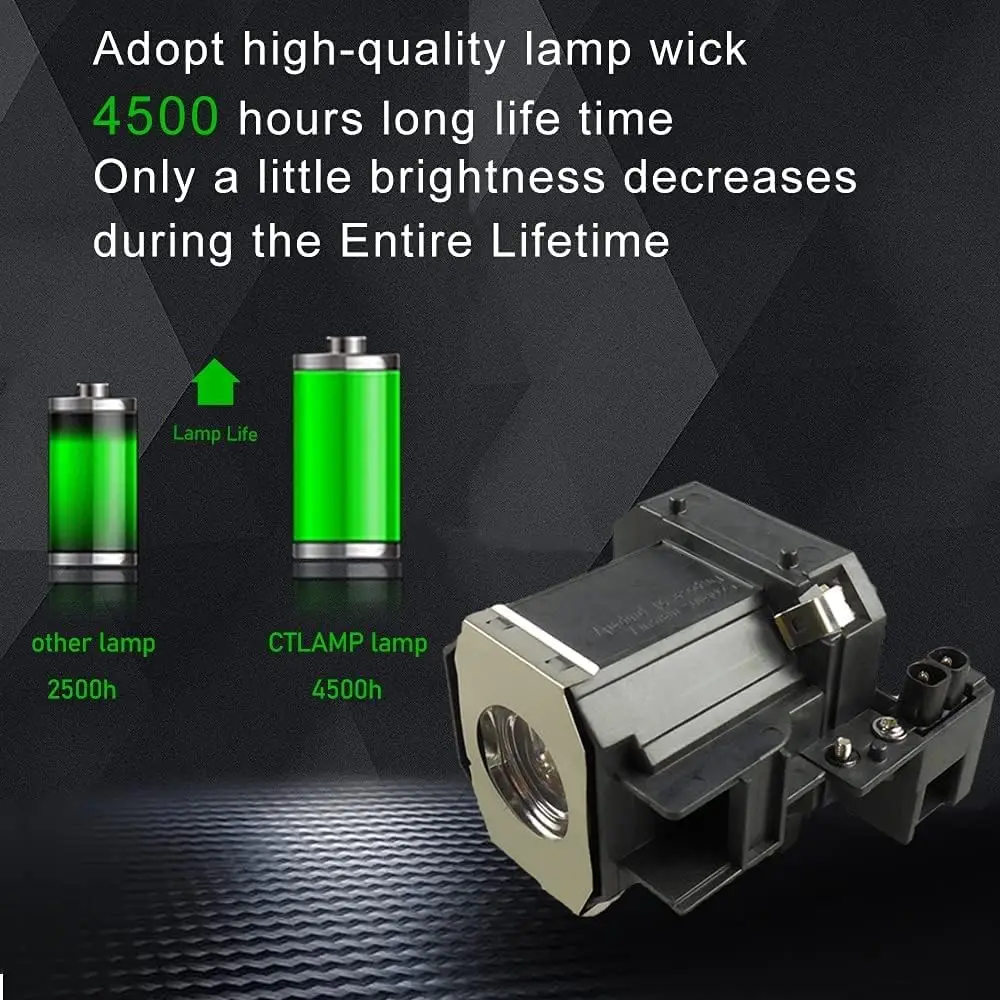 

ELPLP35 V13H010L35 Сменная лампа для проектора с EPSON EMP-TW520 EMP-TW600 EMP-TW620 EMP-TW680 PowerLite PC 800