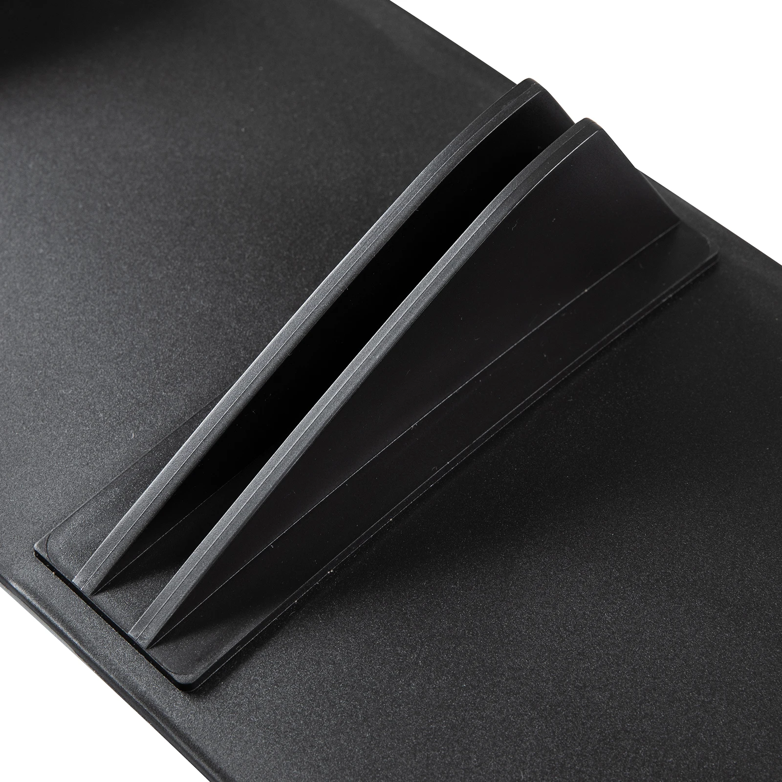 ماتي الأسود الخلفي الناشر الفاصل الشفاه سبويلر القرش زعنفة جديدة لأودي S6 2020 #5