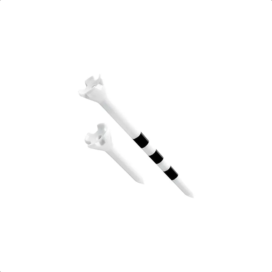 Maxfli Performance Series Low Resistance 3.25" and 1.5" White Golf Tees 50 Pack