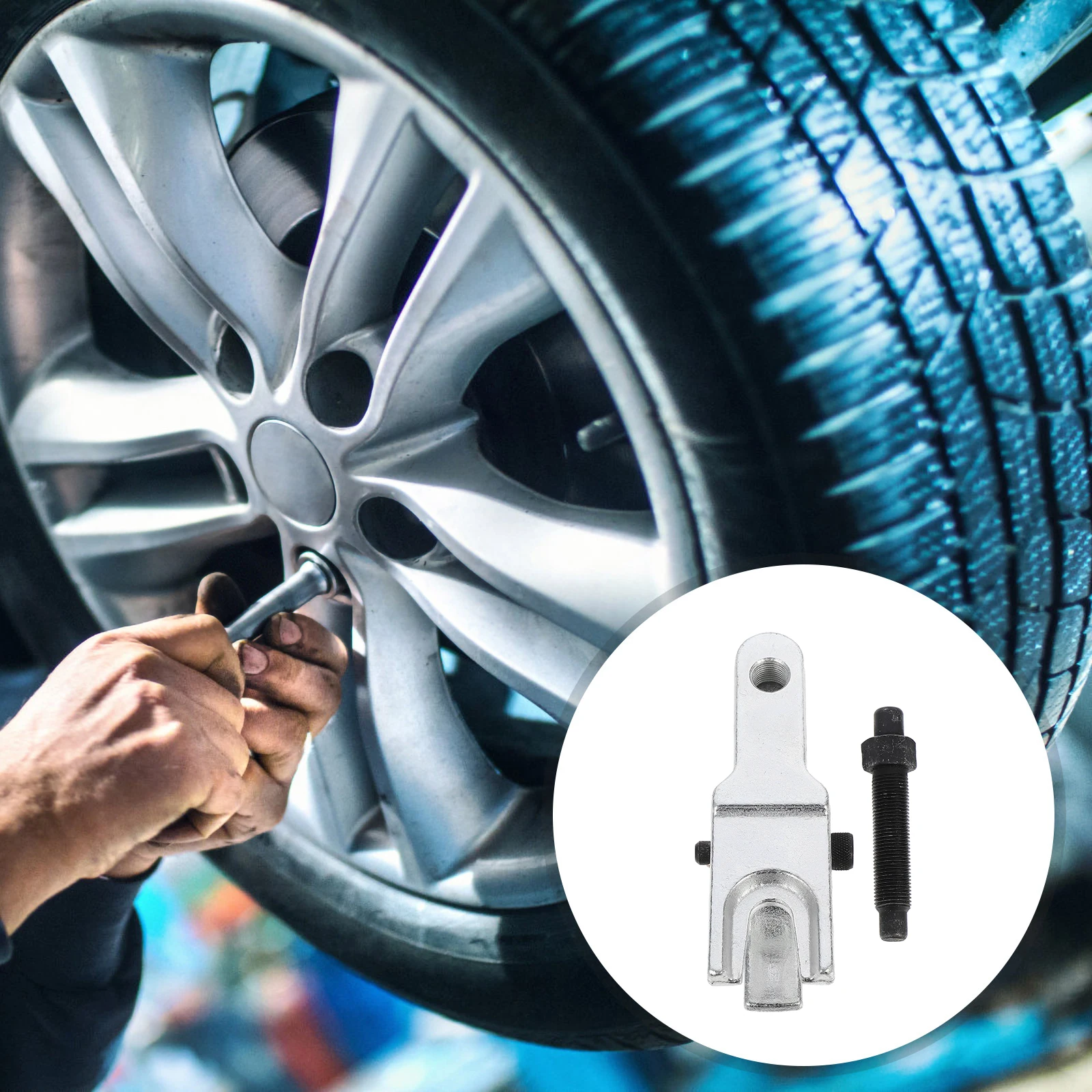 

Balls Joint Separator Car Repair Tool Alloy Material Adjustable Puller Disassemble Accessories Vehicle Hardware Tools