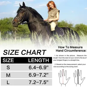 8 principais vendas luva cavalo - №4