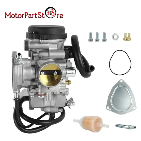 PD33J Carburetor ATV for Yamaha Grizzly 350 400 450 Big Bear 400 Kodiak 400 450 Wolverine 350 450 YFM250 YFM350 YFM400 YFM450