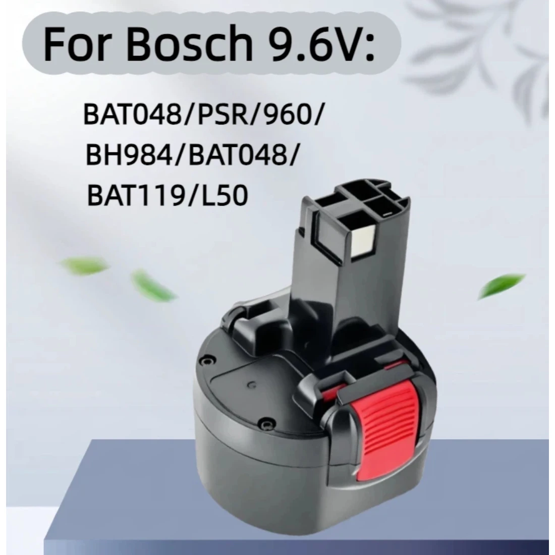 

Никель-кадмиевая аккумуляторная батарея Explode 12800 мАч, 9,6 В, подходит для замены Bosch PSR 960 BH984 BAT048 BAT119