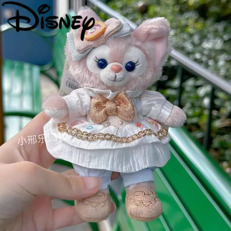 디즈니 2025 중추절 꽃 꿈 시리즈 LinaBell StellaLou 플러시 키 체인 펜던트 가방 배낭 장식 어린이 선물