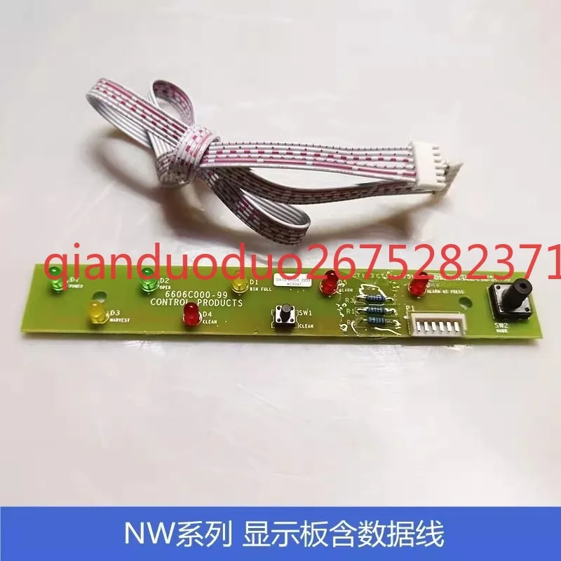 For Scottsman, Ice Machine Display Board NW Series Display Control Board with Cable