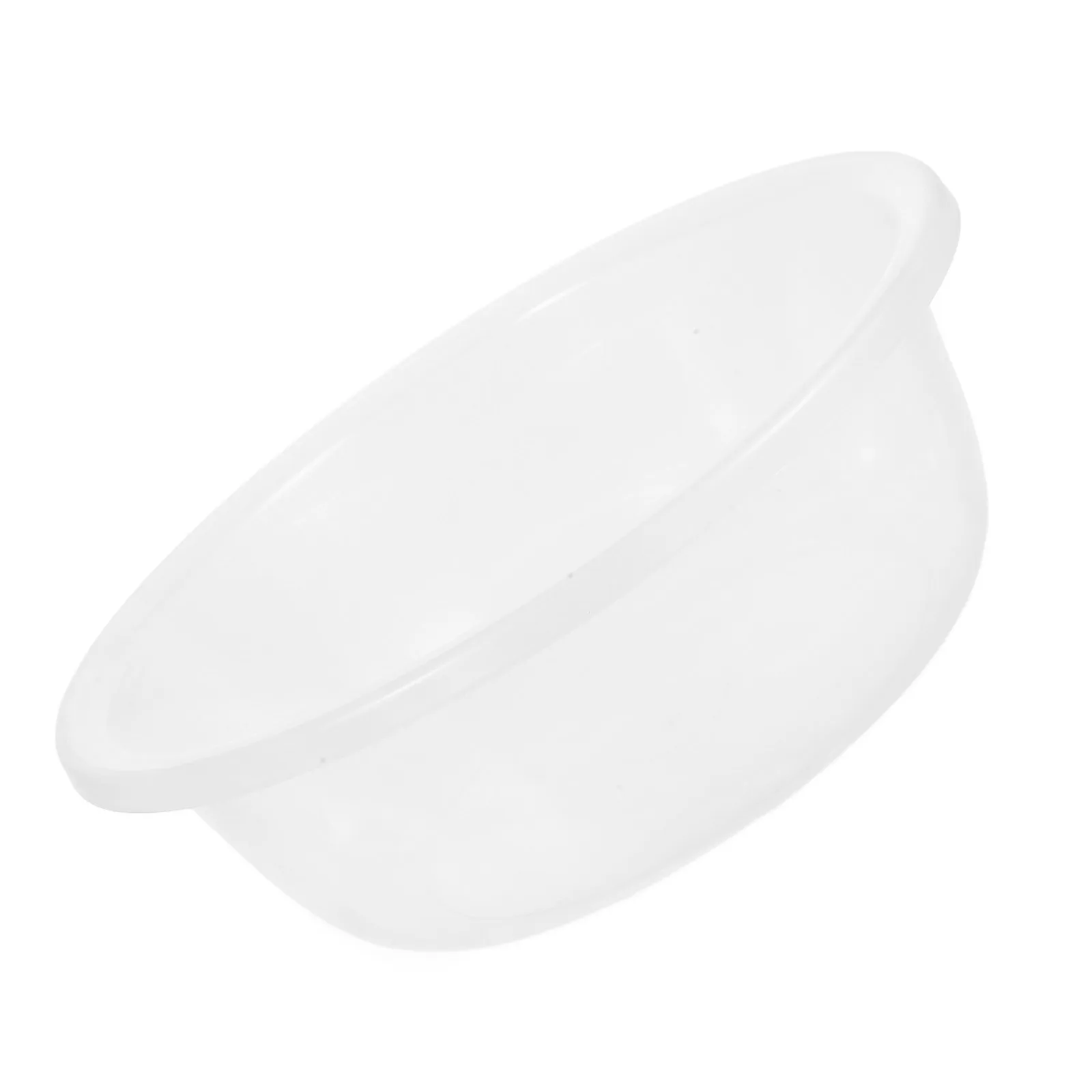 

Transparent Plastic Foot Soak Tub Durable Large Clear Face Wash Basin Rounded Edges Foot Bath Laundry Basin Tub