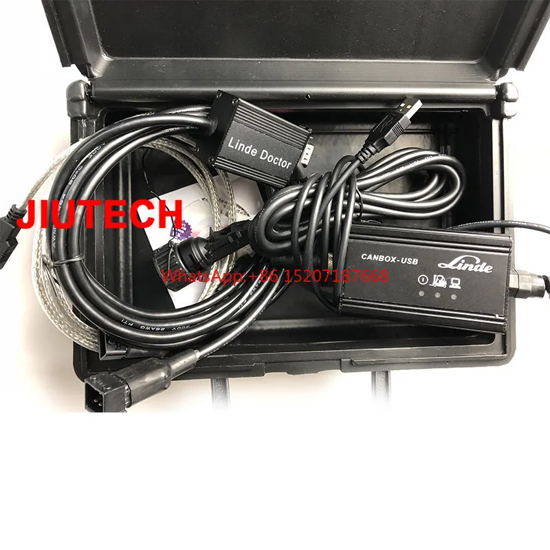 For Linde forklift truck full set of diagnostic tool CanBox Truck Doctor cable PathFinder+Truck Doctor LTD2 program