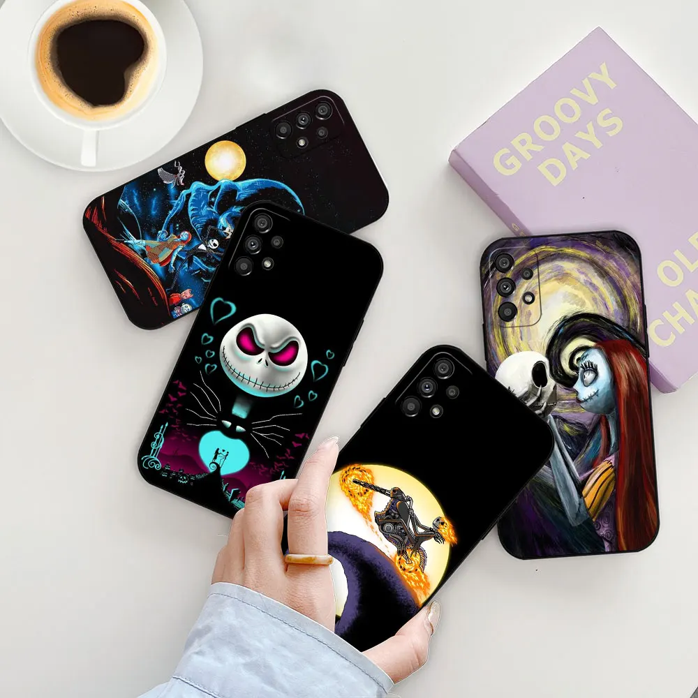 The Nightmare Before Christmas Case For Samsung Galaxy A73 A72 A71 A55 A54 A53 A52 A51 A90 A80 A70 A42 A35 A34 A33 A32 A31 Cover