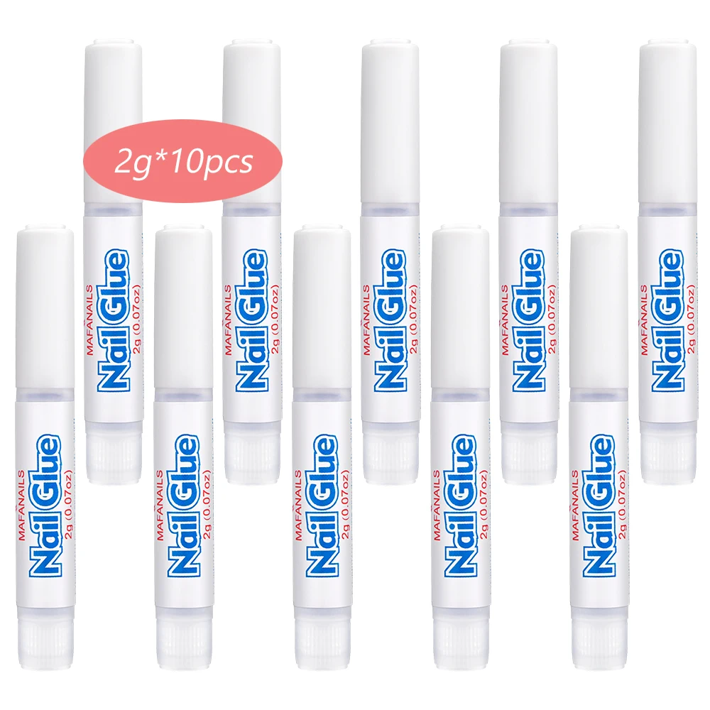 5ml feste falsche Nagels pitzen Gel nicht fließend transparent klar klebend Strass Patch Gel spitzen Nagel verlängerung Bond UV Nagel kleber &