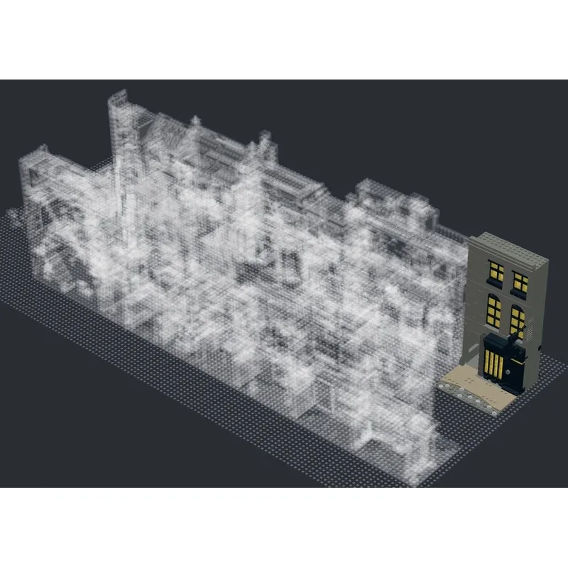 Moc brique de Construction modulaire Diagon Alley 75978 Extension-potages chaudrons technologie bloc noël bricolage jouet Construction cadeau