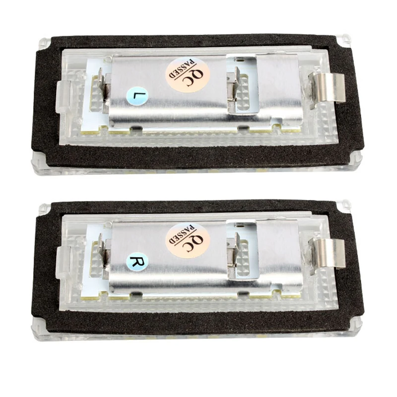 Led 번호판 라이트 Led Canbus 자동 테일 라이트 화이트 LED 전구, BMW 3 시리즈 E46 4D 4DR 1998-2002 자동차 액세서리, 2 개