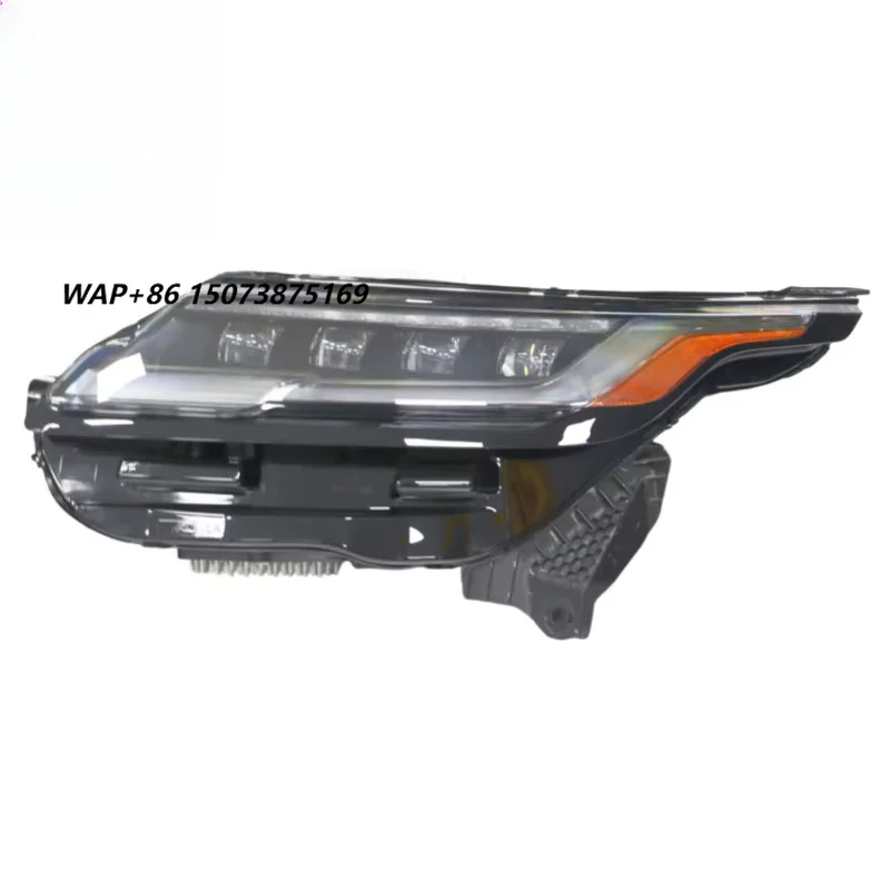 USA Version for 2024 Range Rover Velar Quad-eyes LED Headlights 12V 6000K Low-end Upgrade to High-end Headlamp Car Accessories